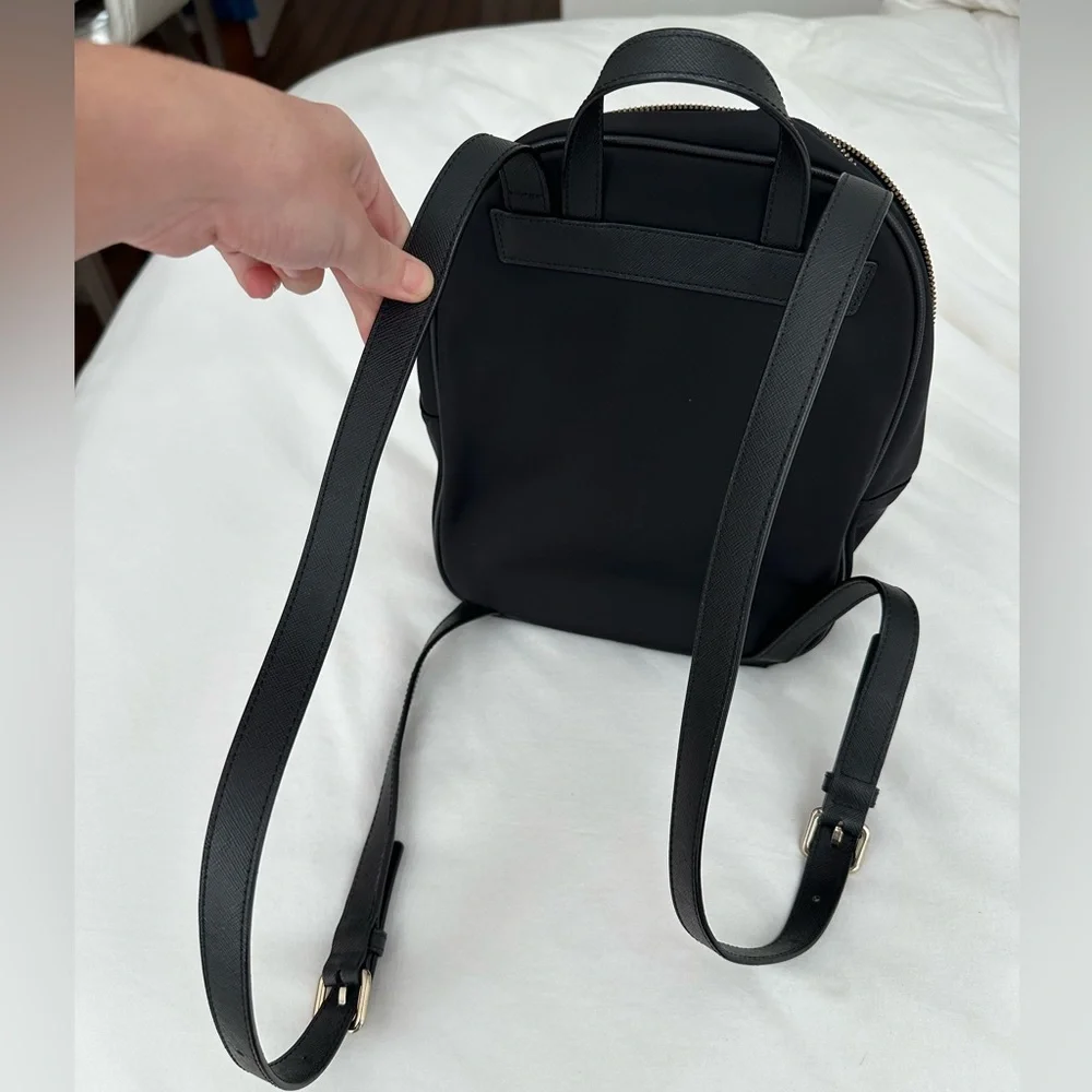 Kate Spade Backpack with Gold Details - Picture 7 of 9